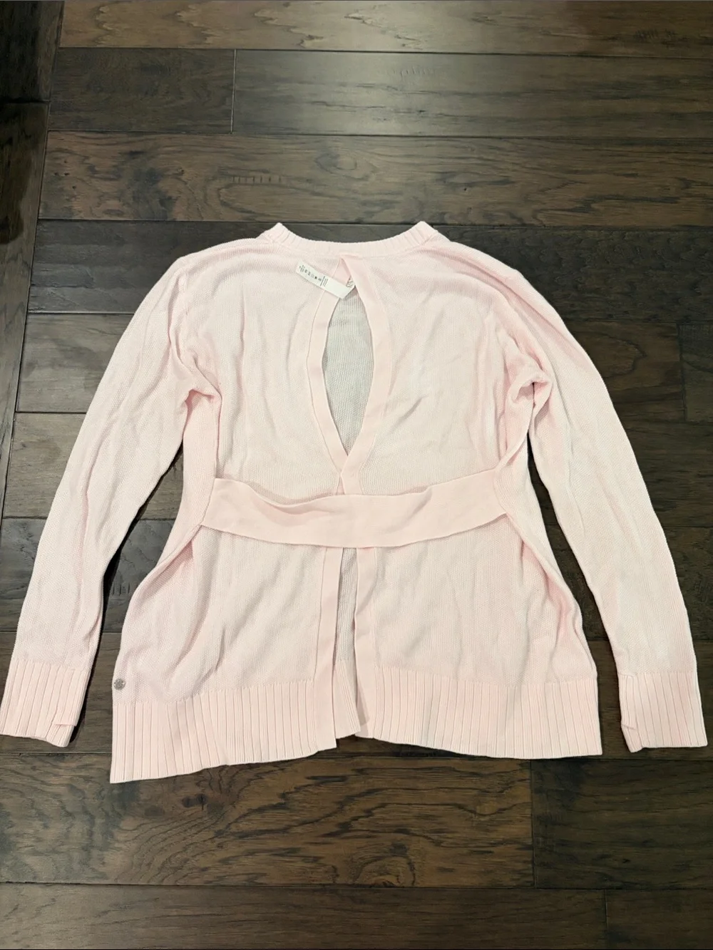 Lululemon Sincerely Yours Lightweight Pink Sweater Sz 10